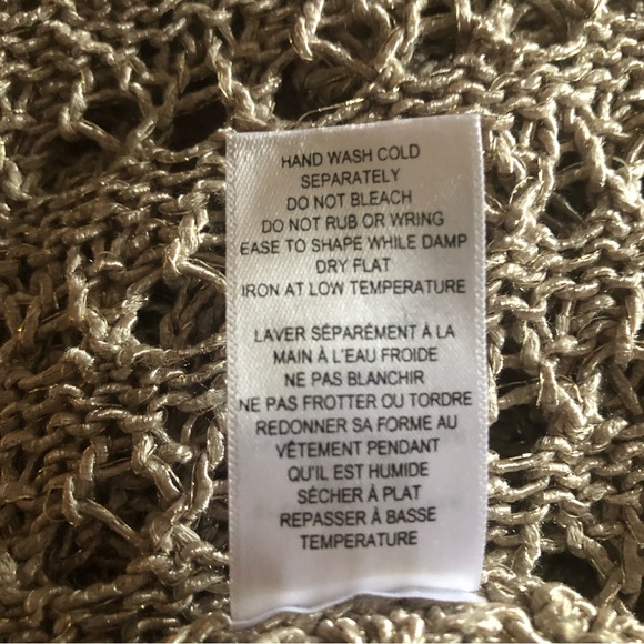 3/$20 Cleo Taupey Beige Summer Sweater NWT - Picture 16 of 16